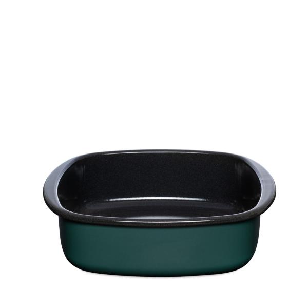 Riess Email Dampfgarer mit Glasdeckel und Gareinsatz 3-tlg. Nouvelle Teal